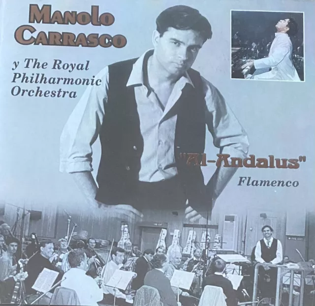 Cd Manolo Carrasco The Royal Philharmonic Orchestra Al Andalus Flamenco Sealed