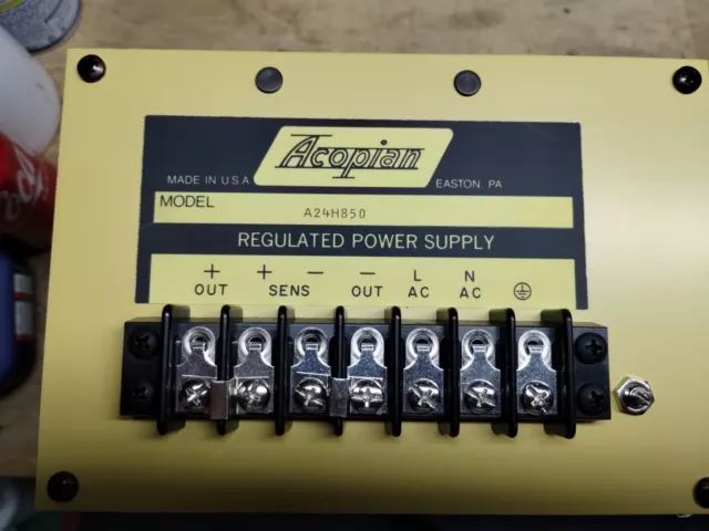 Acopian, Power Supply, A24H850