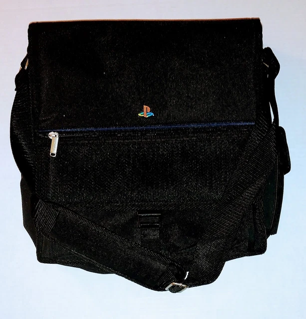 VINTAGE SONY PLAYSTATION Shoulder Bag Carrying Case Ps1 Ps2 Excellent