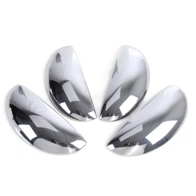 Chrome Door Handle Cover Trim Fit For Peugeot 206 206cc