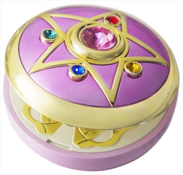 Réplique Crystal Star Compact Sailor Moon 20th Anniversary Bandai 2015 - Boîte Abîmée