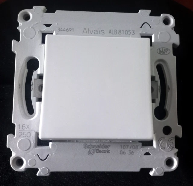 Poussoir Lumineux Schneider Alb82063 Avec Voyant - Pour Installation électrique Facile