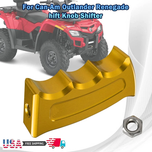 CUSTOM BILLET PISTOL Grip Shift Knob ShifterFor CanAm Outlander for