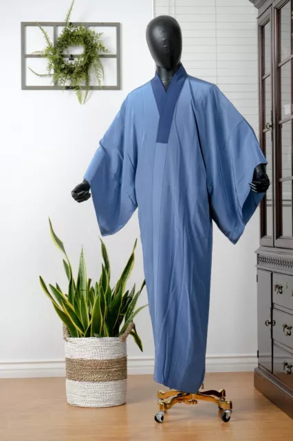 Dear Vanilla Japanese Juban Undergown Men's Kimono Authentic Vintage Japan Mint