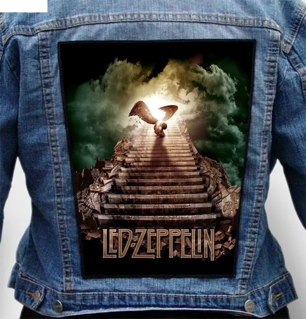 Led Zeppelin - Back Patch Vest High Quality Photo Detail Durable BackPatch