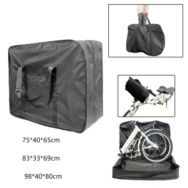 Sac de transport de vélo pliable, sac de rangement pratique pour vélo