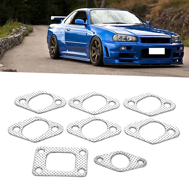 Set guarnizioni collettore di scarico auto 8 pz parte per SKYLINE R32 RB20DET/R33