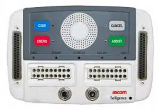 Ascom Telligence HC-PSTN2-BED Deluxe Dual Patient Bed Station