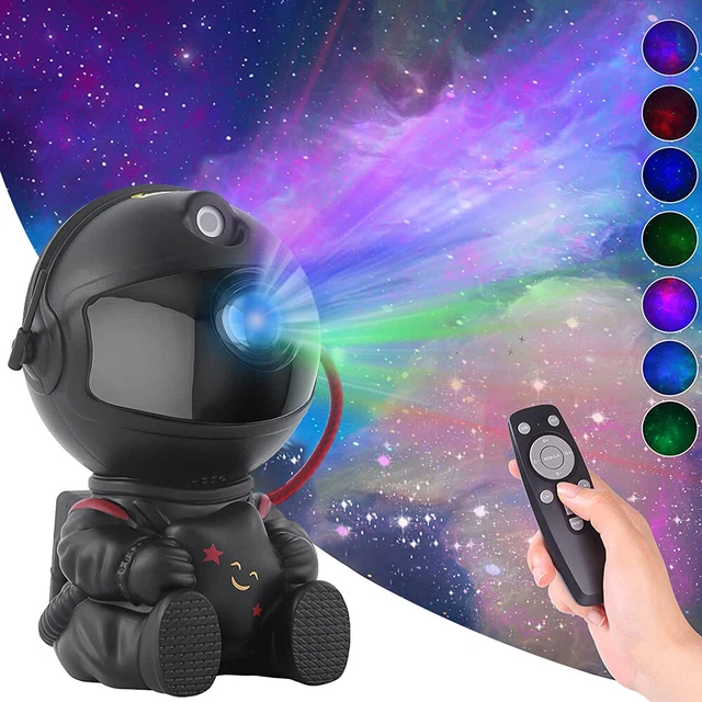ASTRONAUT GALAXY PROJECTOR Remote Control Space Nebula Night Light