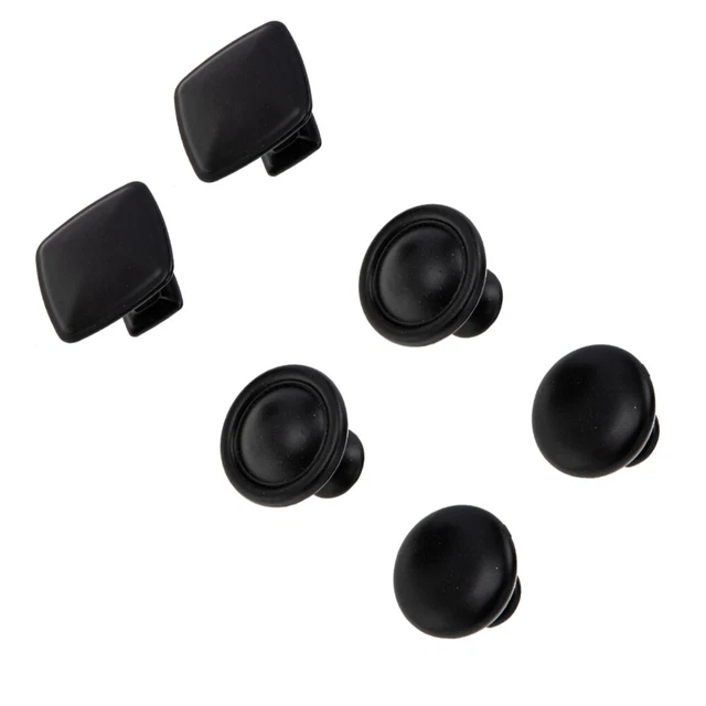 18 pz maniglie porta armadio 3,1 x 3,1 cm lega di alluminio