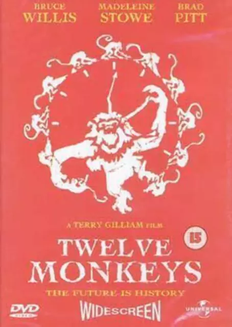 Twelve Monkeys DVD Sci-Fi & Fantasy (1999) Bruce Willis Quality Guaranteed