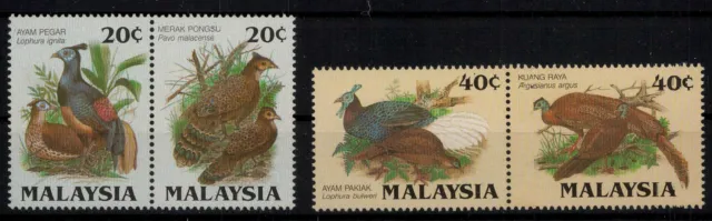 Malaysia; Fasanenvögel 1986 kpl. **  (18,-)