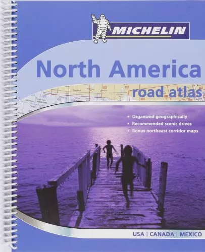 Road Atlas North America: Road Atlas : USA, Canada, ...