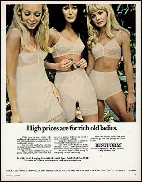 1962 PRINT AD -Hollywood Vassarette lady lingerie girdle bra slip