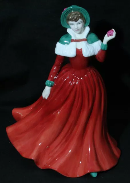 Vintage Royal Doulton Figure Figurine - HN4589 Winters Day - 6 1/4" in Height