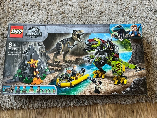 LEGO 75938 JURASSIC World T. rex vs Dino-Mech Battle TOUT NEUF ...
