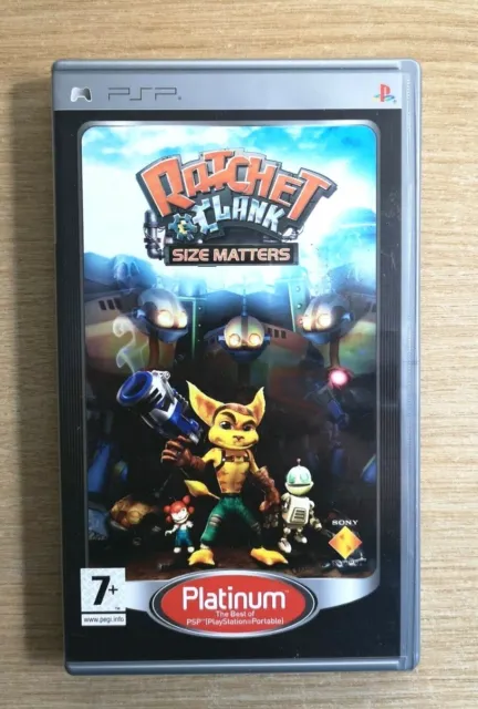 Ratchet & Clank: Size Matters Sony Playstation Portable PSP Game