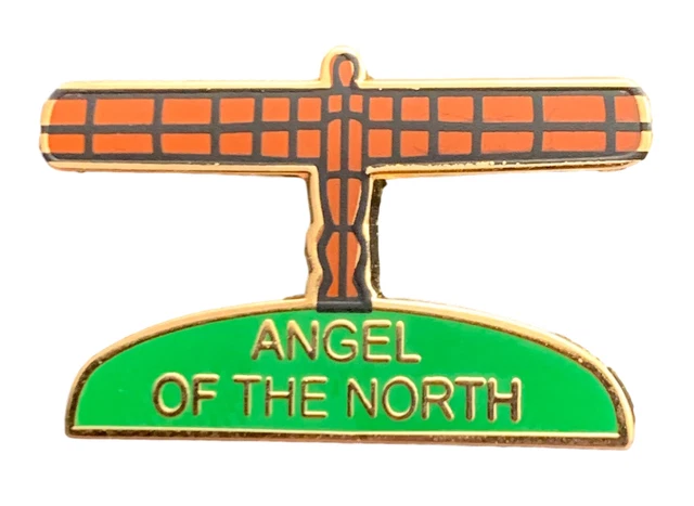 Ángel Del Norte Esmalte Pin de Solapa (Altura)