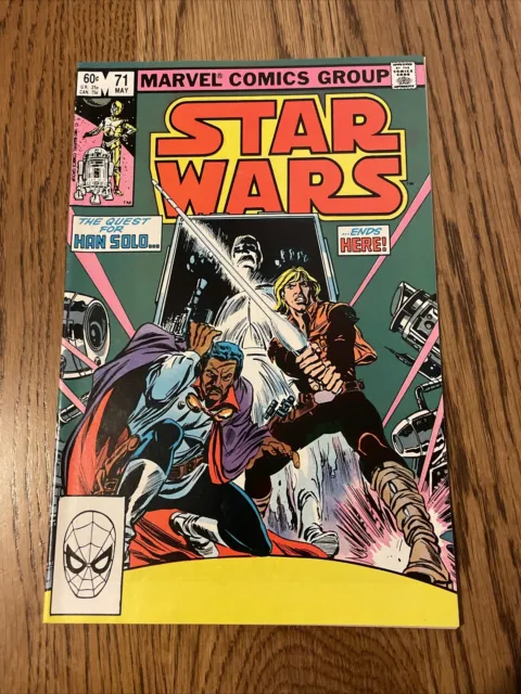 Star Wars #71 (Marvel 1983) Low Print Run 1st Appearance Bossk! High Grade NM