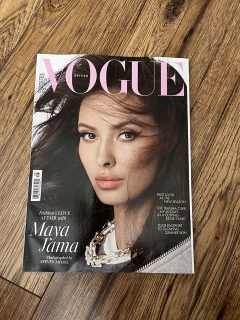 VOGUE MAGAZINE UK British August 2023 - Maya Jama, $2.96 - PicClick