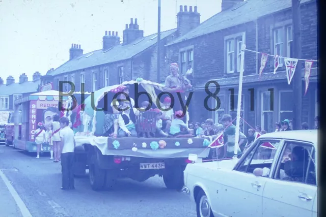 35mm Slide Street Carnival Yorkshire 1970's floats parade