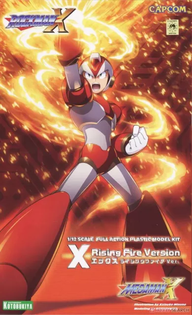 Kotobukiya Megaman / Rockman X 1/12 Rising Fire Ver. Plastic Model Kit 2