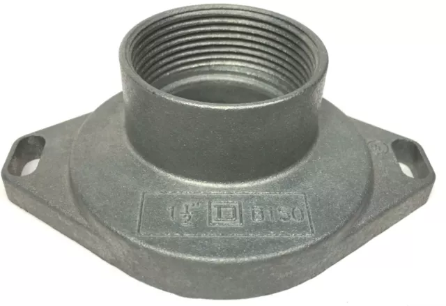 Square D B150 1 1/2" Bolt-On Hub for Conduit & Devices with "B" Hub Openings NEW