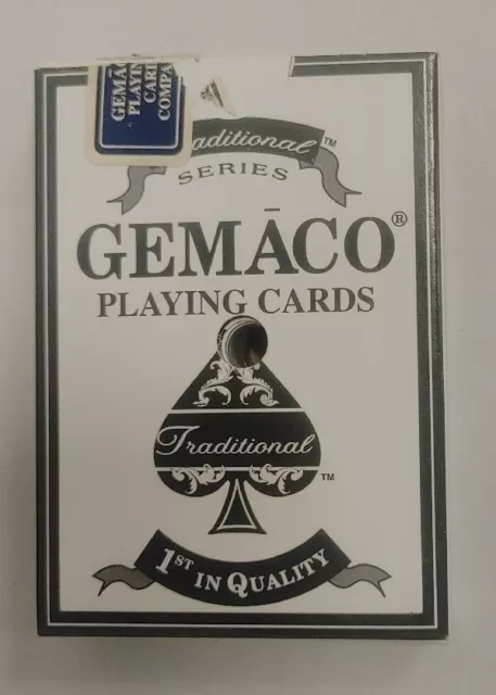 Gemaco Traditional Series Casino Playing Cards In Original Box