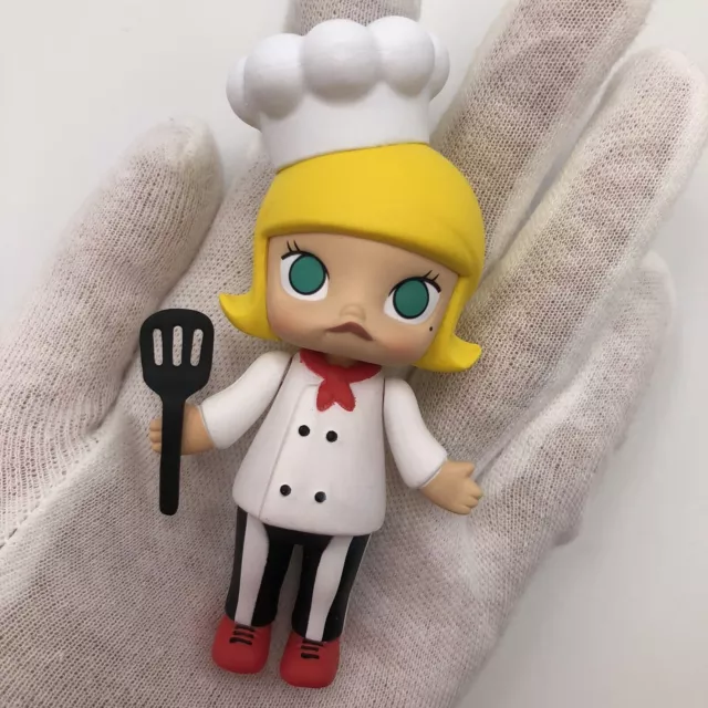 POP MART KENNYSWORK Molly Career Mini Figure Designer Toy Figurine Cook Black
