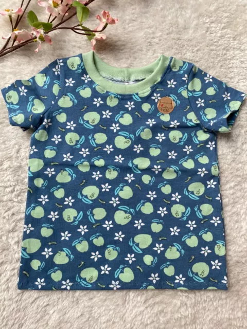 ♥ Baby / Kinder T-Shirt ♥ Gr.  74/80 NEU Handmade *Apfelwurm*