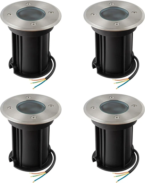 Faretto Da Incasso Esterno URing IP67 - GU10, 230V, Vetro Temperato, Cavo 30cm, Ø11cm - Foto 13