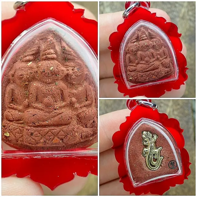 Phra Ngang Amulet / Blessed Talisman Love Charm Lizzard Ngang Buddhism Pendant