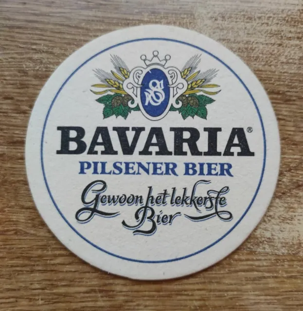 🔴Beer Drink Coaster  Brauerei BAVARIA PILSENER BIER  Holland Brewery  🔴