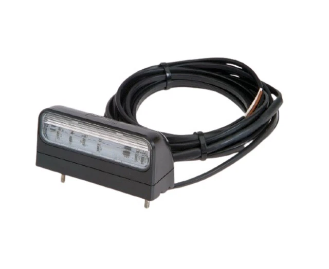 IFOR WILLIAMS TRAILER 12/24V Aspock LED Number / Reg Plate Light