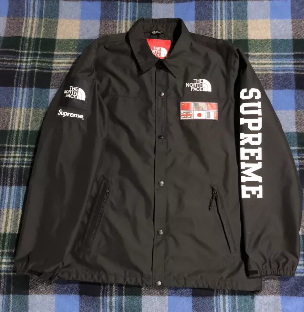 Supreme The North Face Expedition Coaches Jacket Yellow Men's - SS14 - US