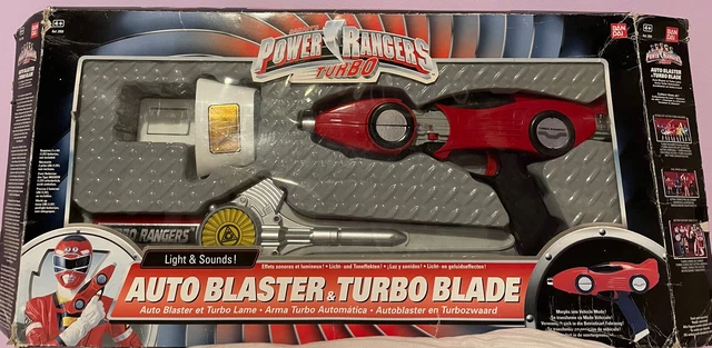 Turbo Ranger Blaster RARE - POWER Rangers Turbo - Auto Blaster And Turbo Blade Boxed 1996 ...