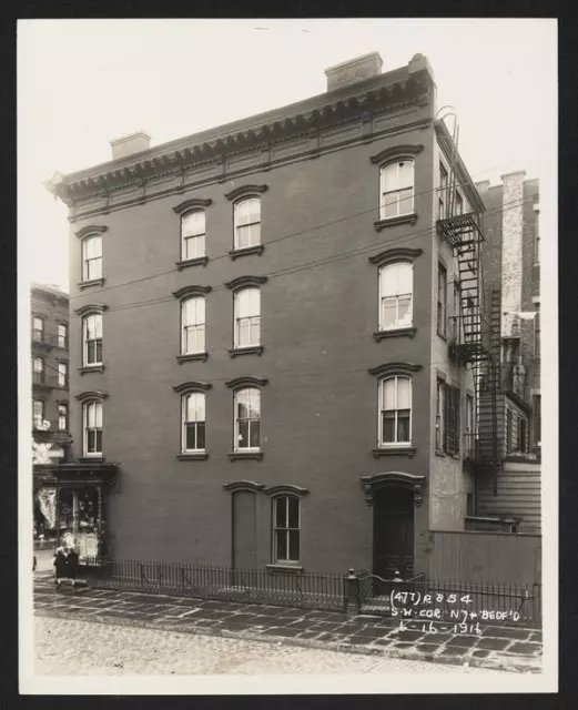 SOUTHWEST CORNER OF North 7th St & Bedford Ave Brooklyn NY 1920s Old ...