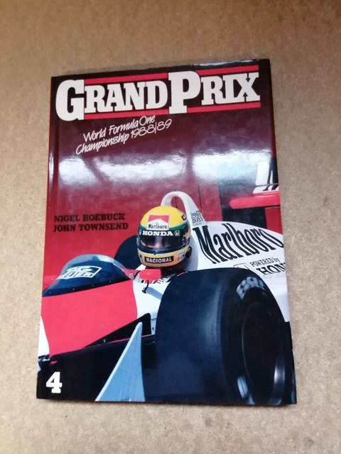 GRAND PRIX WELTMEISTERSCHAFT 1988/89 Bewertung signiert von Designer