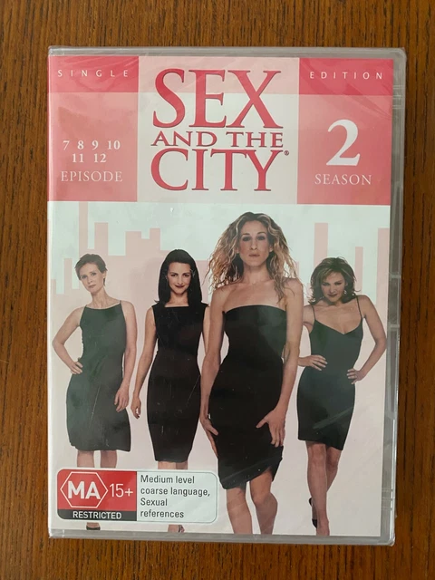 Sex And The City: Season 2 - Eps 7 - 12 DVD Region 4 New & Sealed