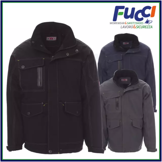 GIUBBOTTO GIACCA INVERNALE Uomo Da Lavoro Con Tasche Cappuccio Impermeabile  EUR 34,90 - PicClick IT