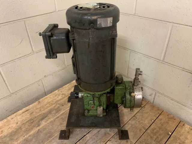 American Lewa FC Diaphragm Metering Pump w/ Baldor Motor