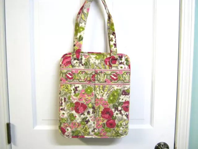 Vera Bradley Make Me Blush Perfect Pocket Tote 11 x 14 x 3