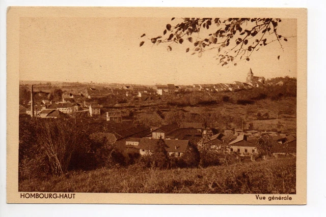 HOMBOURG HAUT Moselle CPA 57 vue generale  2