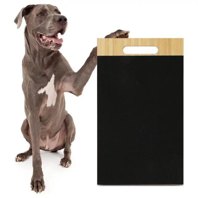 Amazon.com: FEARNOTNAILS - Dog Nail Scratch Board - Extra Large - 26 in x11  in x .6 in - Fear Free Nail Care Positive Reinforcement - Ultra Max Bonded  Sandpaper Double Sided (Soft and Coarse Grit)