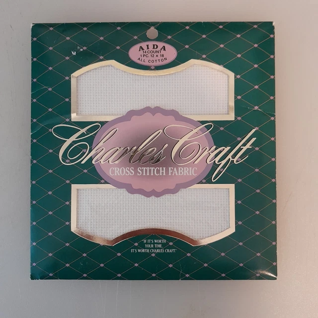 Zweigart Aida-Stoff Für Kreuzstich - 18 Fadenzahl In Cremefarben