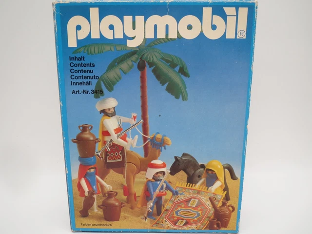 Playmobil vintage 3415, les bédouins