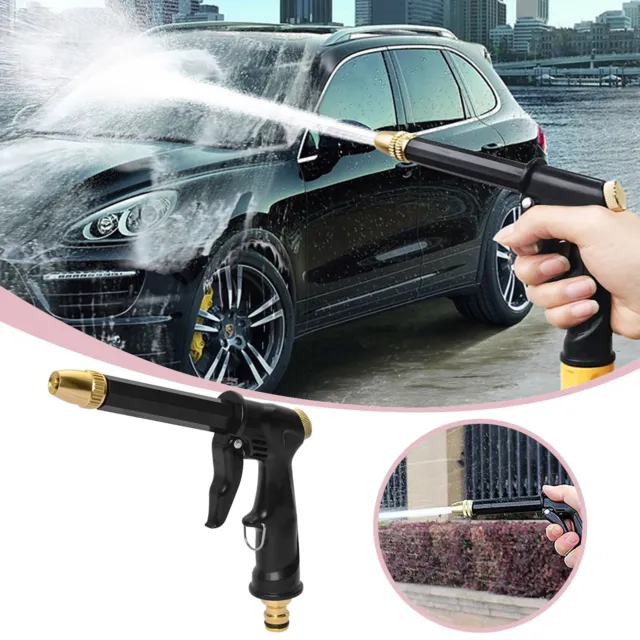 Portable Household Multi Function High Pressure Water Spray All Metal Extension
