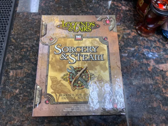 Legends and Lairs Ser.: Sorcery and Steam d20 Dungeons Dragons 3rd Edition