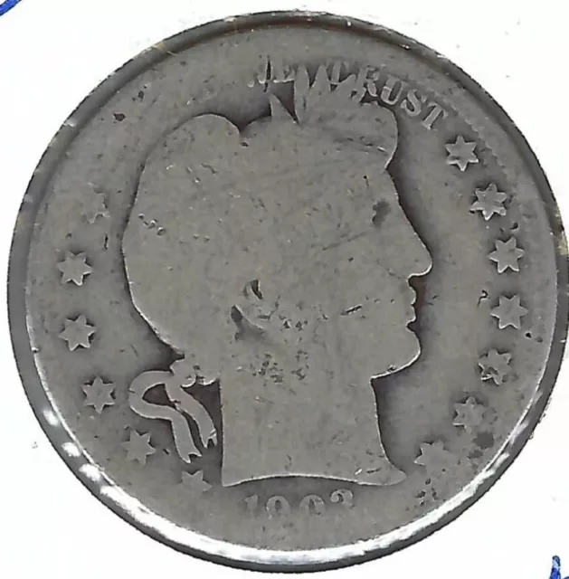 1903-O New Orleans Circulated Silver Liberty Head Half Dollar Coin! #2