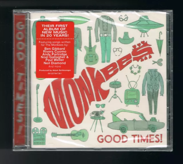 ♫ - The Monkees - Good Times ! - Cd 13 Titres - 2016 - Neuf New Neu - ♫